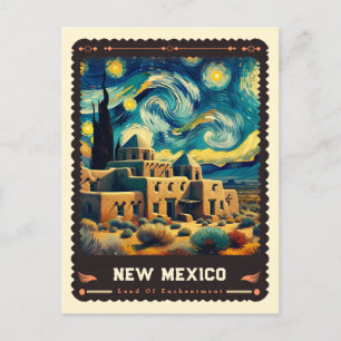 New mexico Vincent Van Gogh Inspired Vykort