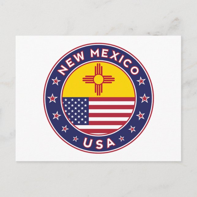 New mexico vykort (Framsida)