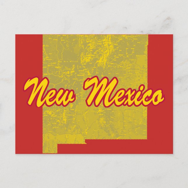 New Mexico Vykort (Framsida)