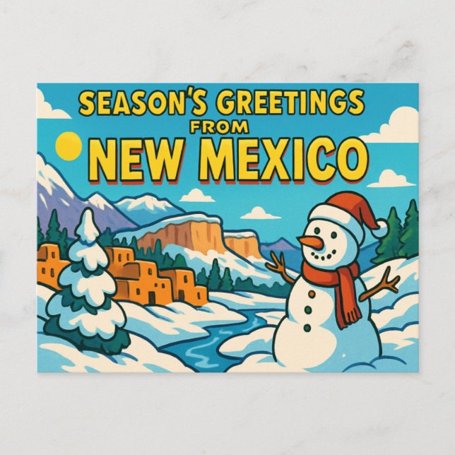 NEW MEXICO Vykort (Framsida)
