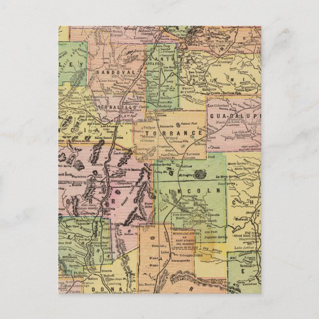 New Mexico Vykort (Framsida)