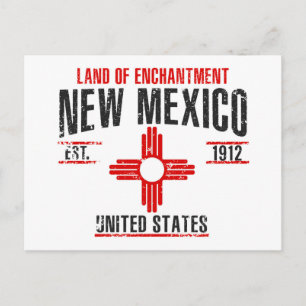 new mexico vykort
