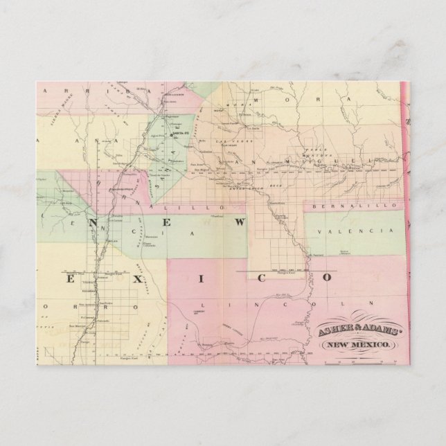 New mexico vykort (Framsida)