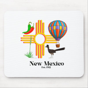 New Mexico Zia_ Chilies, Ballong, Vägtigrärla, Yuc Musmatta