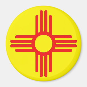 new mexico Zia Sol Symbol Magnet