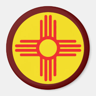 New mexico Zia Sol Symbol Magnet