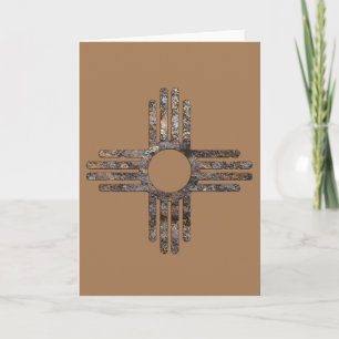 New Mexicos Zia Sun-symbol Talande kanjoner, NCard Kort
