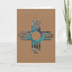 New Mexicos Zia Sun-symbol Talande kanjoner, NCard Kort
