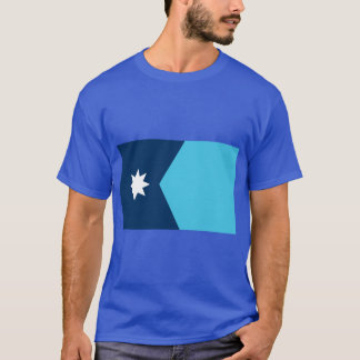 New Minnesota Statlig flagga T Shirt