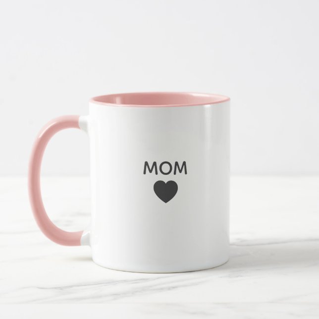 New MOM Gift Est 2026 Expecting MOM Coffee  Mugg (Vänster)