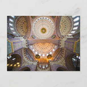 New Mosque Insida i Istanbul Vykort