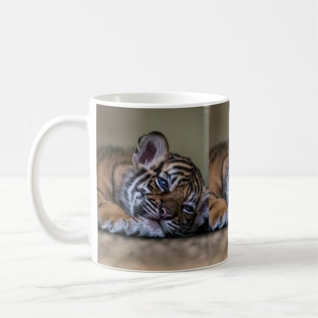 New mug tiger kaffemugg (Vänster)