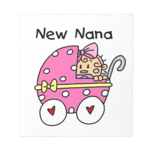 New Nana Baby i Carriage Gifts Anteckningsblock