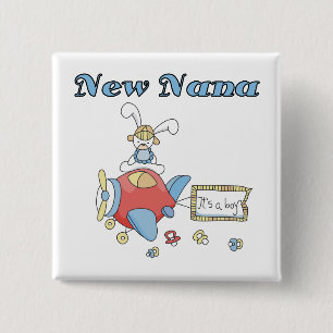 New Nana of Boy-Airplane Tshirts and Gifts Knapp