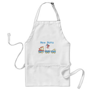 New Nana - Tåg Tshirts och Gift Förkläde