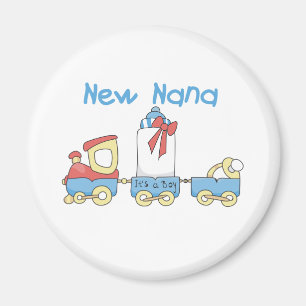 New Nana - Tåg Tshirts och Gift Magnet