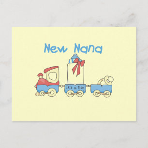 New Nana - Tåg Tshirts och Gift Vykort