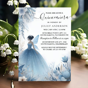 New Nature Träd Witch Enchanted Forest Quinceanera Inbjudningar