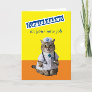 New Nurse Doktor Grattiss nytt jobb student Kort