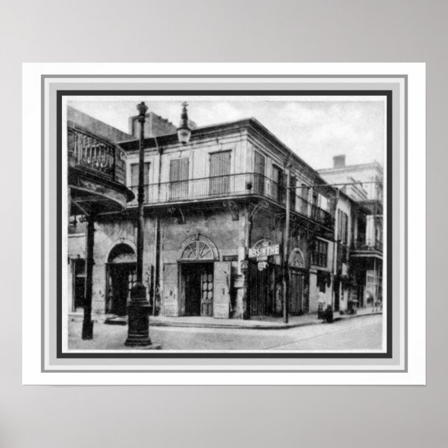 New Orleans Absinthe House 16 x 20 Poster (Framsidan)