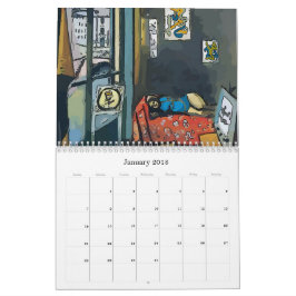 New Orleans Abstrakt Art Kalender