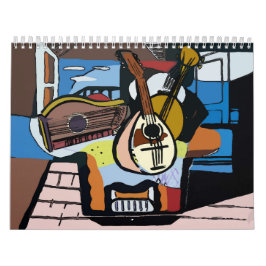 New Orleans Abstrakt Art Kalender