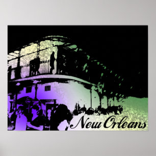 New Orleans affisch