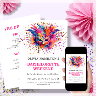 New Orleans Bachelorette Helg Inbjudningar