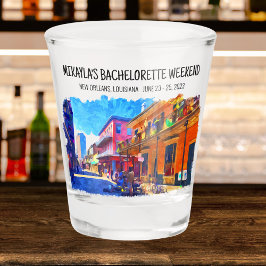 New Orleans Bachelorette Helg Shot glass