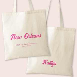 New Orleans Bachelorette Party Personlig Tote Tygkasse