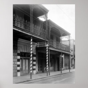 New Orleans Barbershop, 1930-talet Poster