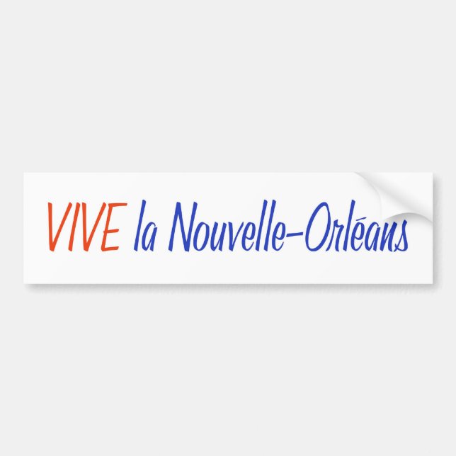 New Orleans Bildekal (Framsidan)
