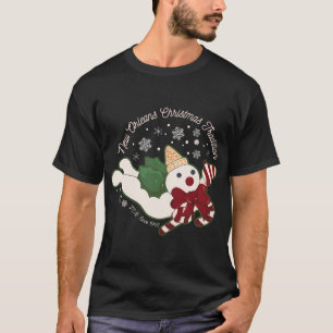 New Orleans Bingle jultradition Snögubbars T Shirt
