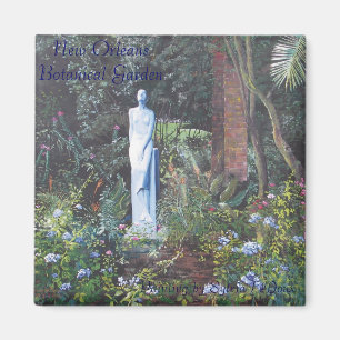 New Orleans botanisk trädgård Magnet