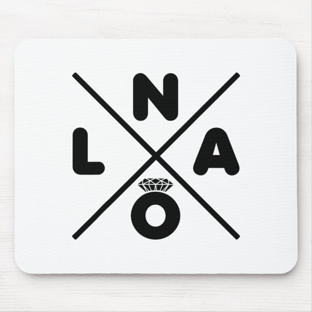 New Orleans Bröllop Nola Speningsfest För Brudgumm Musmatta (Framsidan)