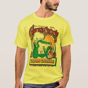 New Orleans Cajun Crocodile T Shirt