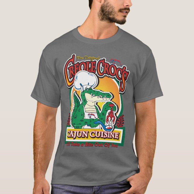 New Orleans Cajun Crokodile Tee (Framsida)