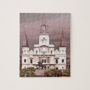 New Orleans Cathedral Pussel