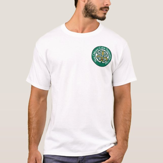 New Orleans celtic supporterklubb T Shirt (Framsida)