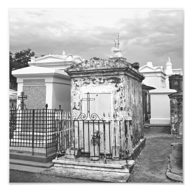 New Orleans Cemetery Fototryck (Framsidan)