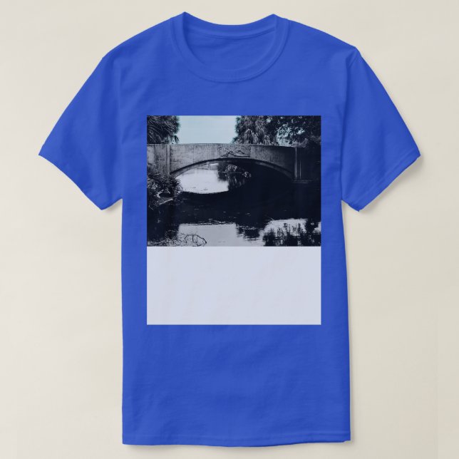 New Orleans City Park Bridge V2 TShirt T Shirt (Design framsida)