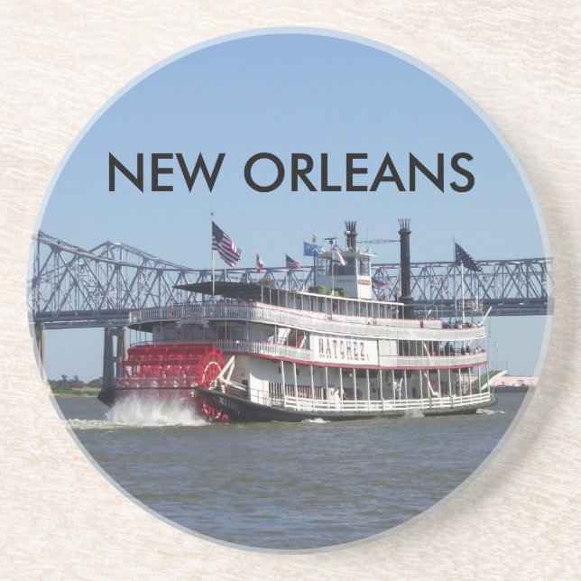 New Orleans coaster Underlägg Sandsten (Framsidan)