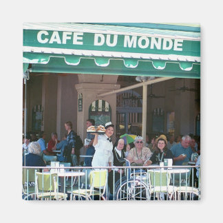 New Orleans Coffee and Beignets Magnet