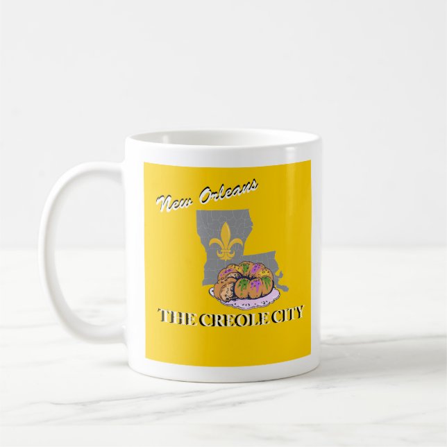 New Orleans coffee mug  Kaffemugg (Vänster)