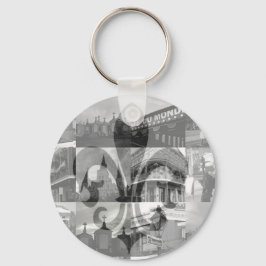 New Orleans Collage [Keychain] Nyckelring