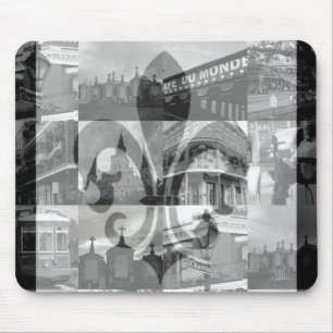 New Orleans Collage [Mousepad] Musmatta