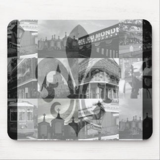 New Orleans Collage [Mousepad] Musmatta