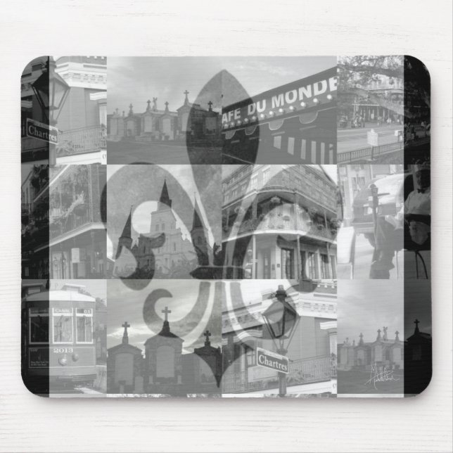 New Orleans Collage [Mousepad] Musmatta (Framsidan)