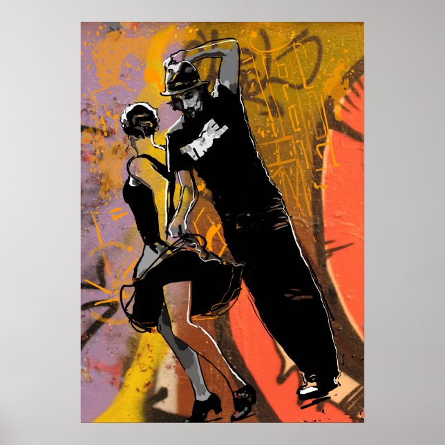 New Orleans Dance Poster (Framsidan)