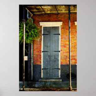 New Orleans dörraffisch Poster
